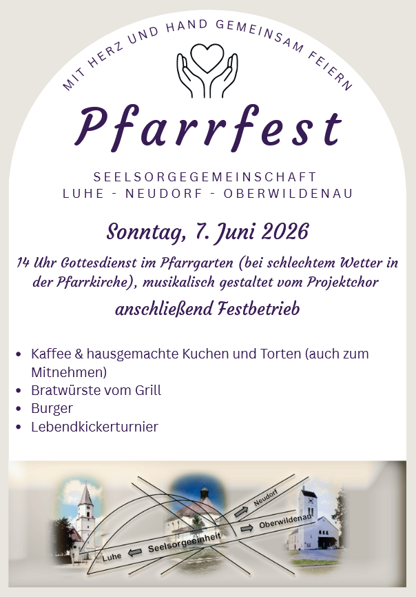 Pfarrfest am 07. Juni